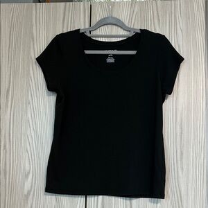 Classic Black Short Sleeve Women's Tee